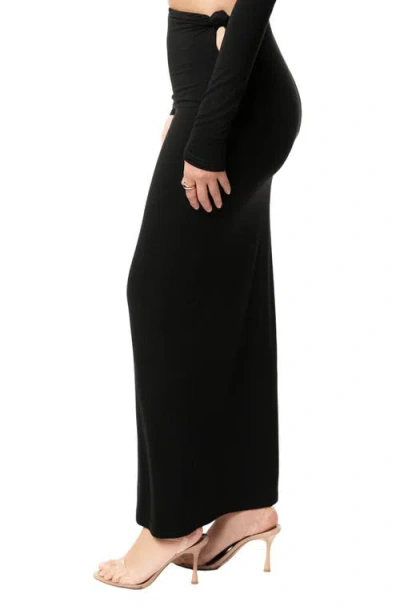 Jluxlabel Geneva Long Sleeve Crop Top & Skirt