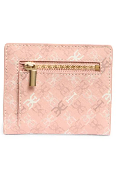 SAM EDELMAN SAM EDELMAN HARPER MONOGRAM FAUX LEATHER BIFOLD WALLET 