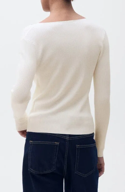 Mango Rib Cardigan