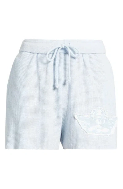 Boys Lie Aura Let Love Guide My Way Graphic Sweat Shorts