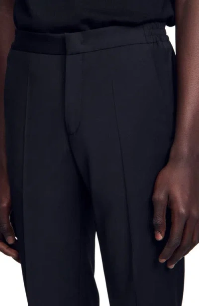 Sandro New Delta Elasticated Trousers