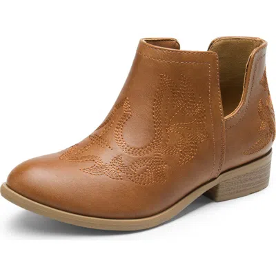 Dream Pairs Kids' Western Boot In Brown