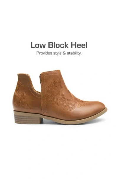 Dream Pairs Kids' Western Boot In Brown