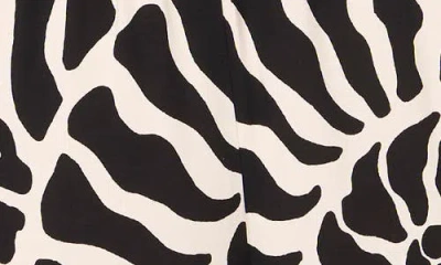 Vince Camuto Printed Flutter Sleeve Top In Animal Print
