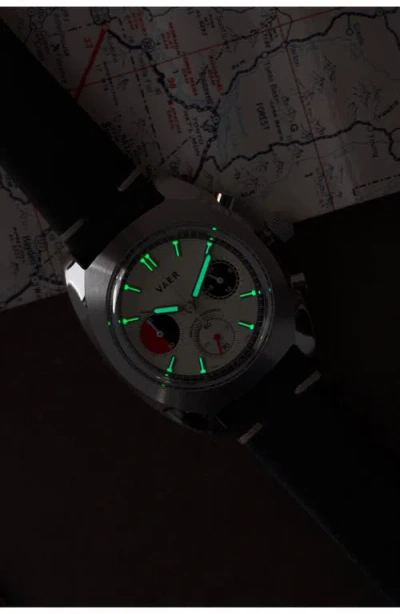 Vaer R1 Racing Chronograph Bracelet Watch, 38mm