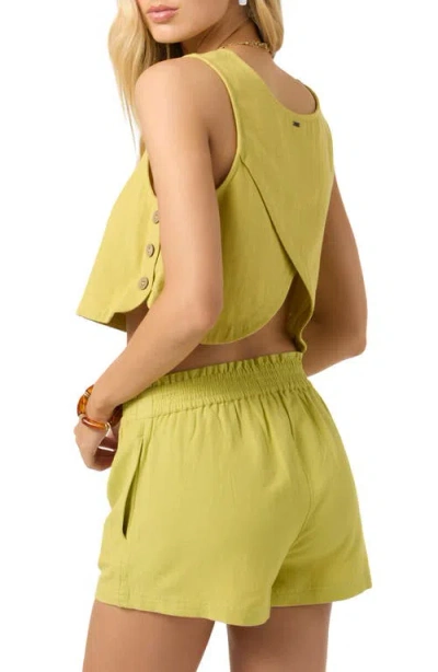 O'neill Sanders Side Button Crop Tank
