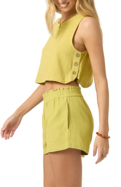O'neill Sanders Side Button Crop Tank