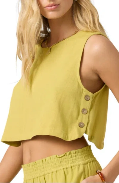 O'neill Sanders Side Button Crop Tank