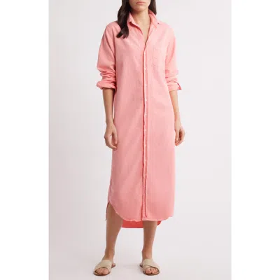 Frank & Eileen Rory Long Sleeve Denim Maxi Shirtdress