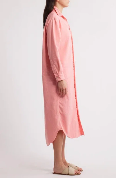 Frank & Eileen Rory Long Sleeve Denim Maxi Shirtdress