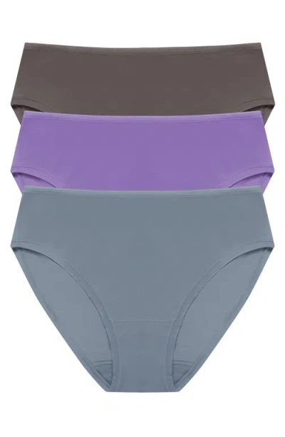 Natori Bliss Bare Cotton Hipster 3-pack