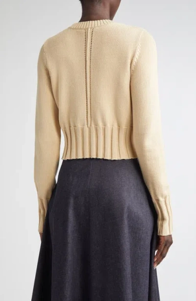 Altuzarra Livvy Wide-rib Cuffs Crewneck Sweater