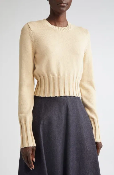 Altuzarra Livvy Wide-rib Cuffs Crewneck Sweater