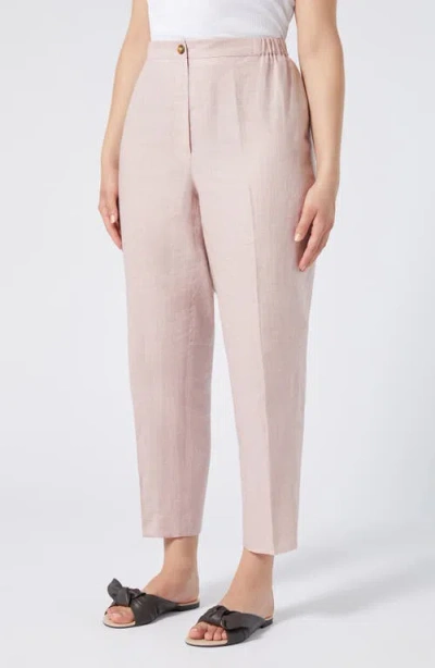 Marina Rinaldi Remo Linen Ankle Pants