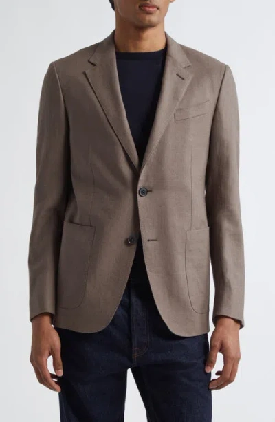 Zegna Oasi Lino Linen Suit Jacket