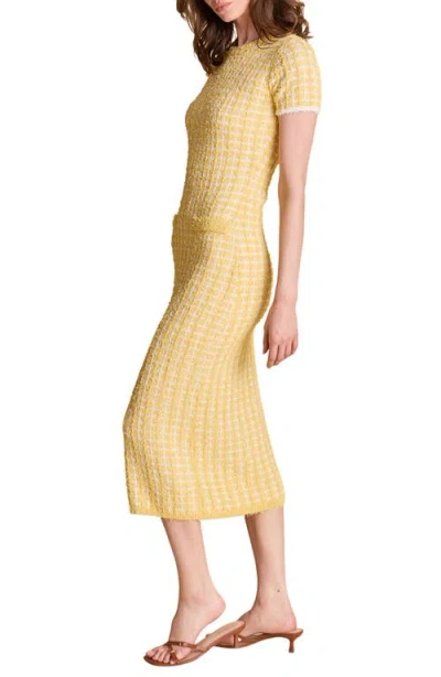 Endless Rose Check Knit Dress