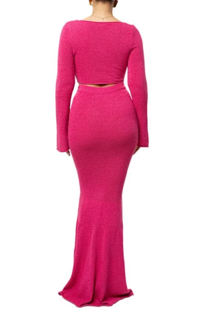 Jluxlabel Resort Crop Top & Skirt