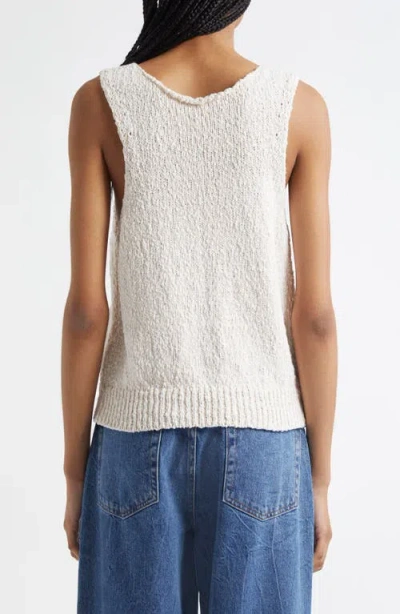 Rohe Róhe Textured Cotton Sweater Tank