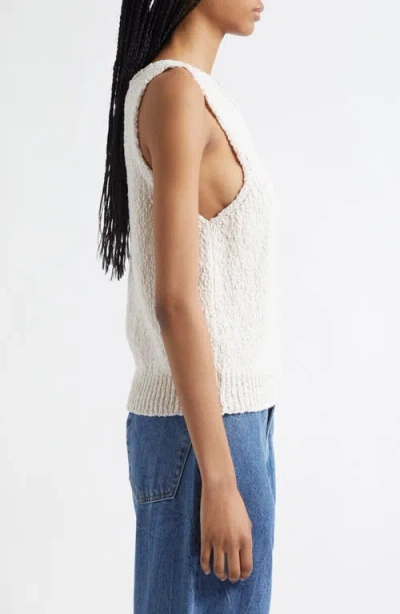 Rohe Róhe Textured Cotton Sweater Tank