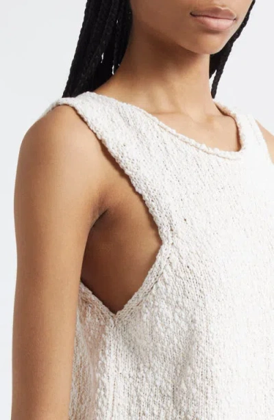 Rohe Róhe Textured Cotton Sweater Tank