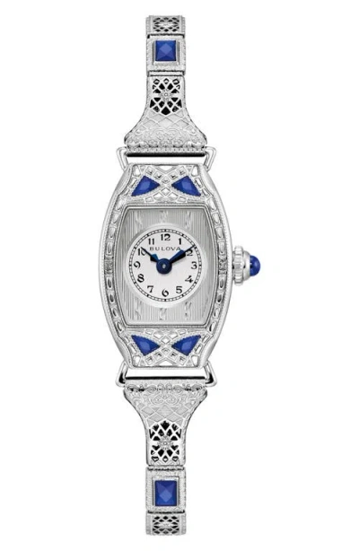 Bulova Archive Series 'miss America' Bracelet Watch, 18.3mm X 28mm