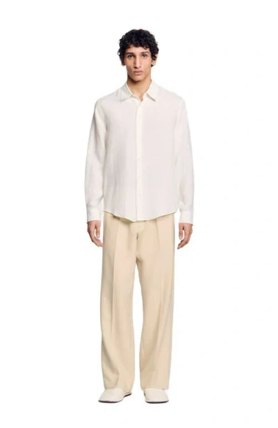 Sandro Linen Shirt