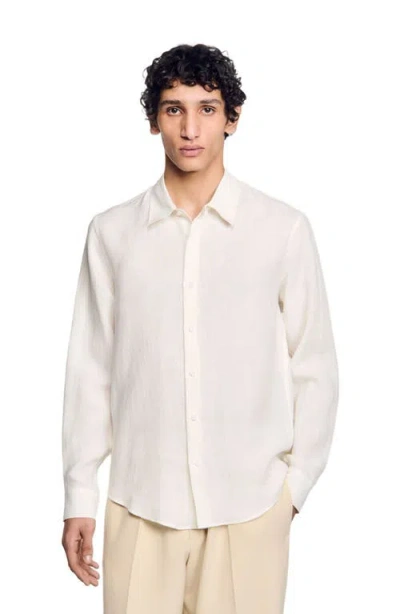 Sandro Linen Shirt