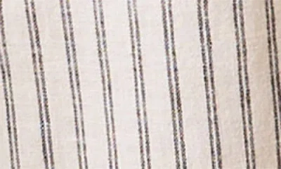 Marine Layer Allison Stripe Pull-on Wide Leg Hemp Blend Pants