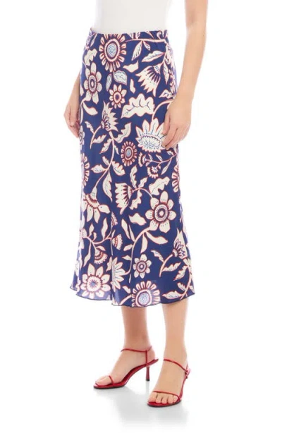 Fifteen Twenty Mia Bias Cut Midi Skirt