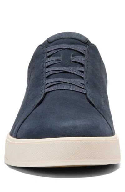 Cole Haan Grand Crosscourt Daily Elastic Lace Slip-on Sneakers In Blue