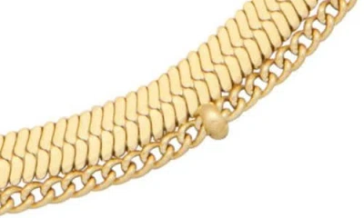 St. Moran Layered Chain Anklet