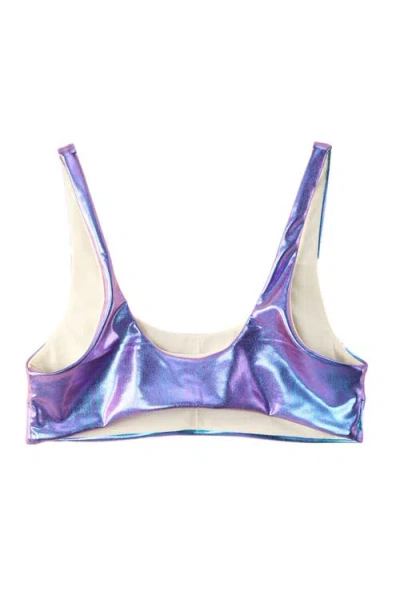 Lechery ® Lustrous Scoop Neck Bikini Top