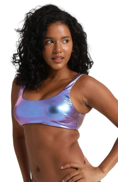 Lechery ® Lustrous Scoop Neck Bikini Top