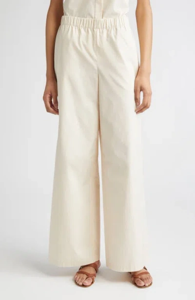 Lafayette 148 New York Riverside Elastic Waist Wide Leg Pants