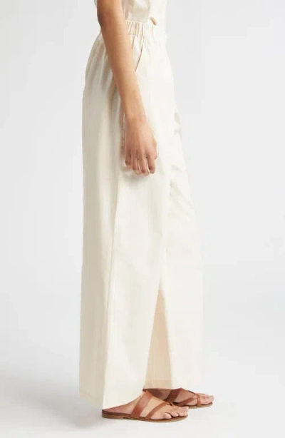 Lafayette 148 New York Riverside Elastic Waist Wide Leg Pants