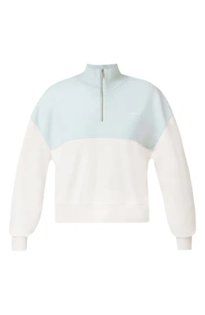 Sweaty Betty Revive Colorblock Half Zip Sweatshirt