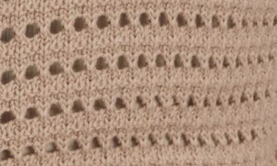 Varley Kris Relaxed Fit Knit Cardigan Light Taupe In Neutral