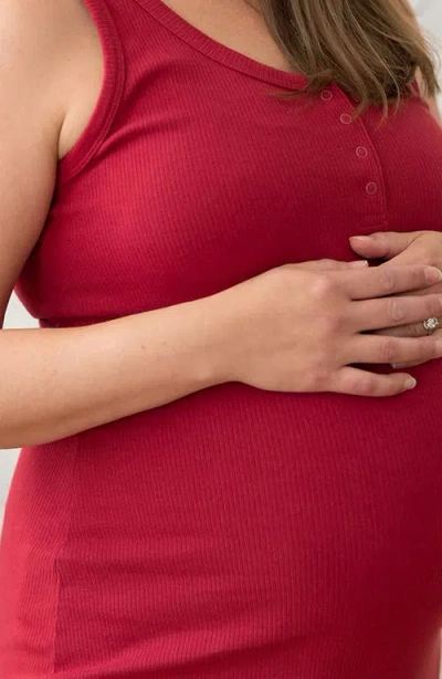 Of An Origin Organic Cotton Maternity To Nursing Tank Dress