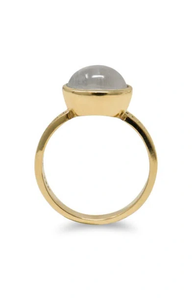 Anzie Classique Oval Dew Drop Ring