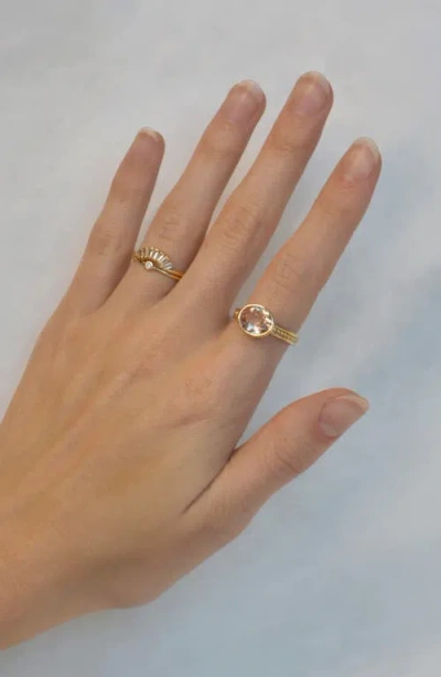 Anzie Classique Oval Dew Drop Ring