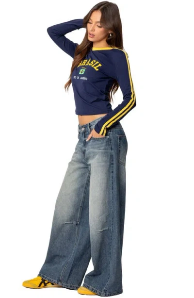 Shop Edikted Brasil Long Sleeve T-shirt