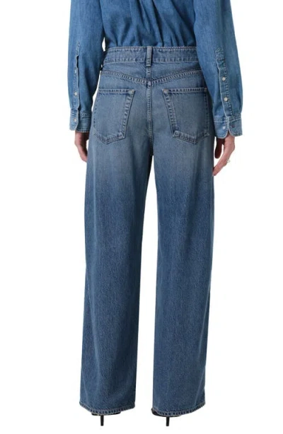 Citizens Of Humanity Boardwalk Rigid High-rise Wide-leg Jeans In Blue