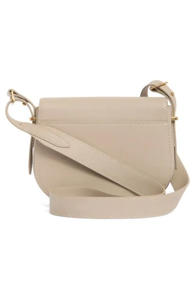 Sam Edelman Small Bay Leather Saddle Crossbody Bag