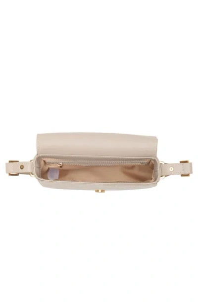 Sam Edelman Small Bay Leather Saddle Crossbody Bag