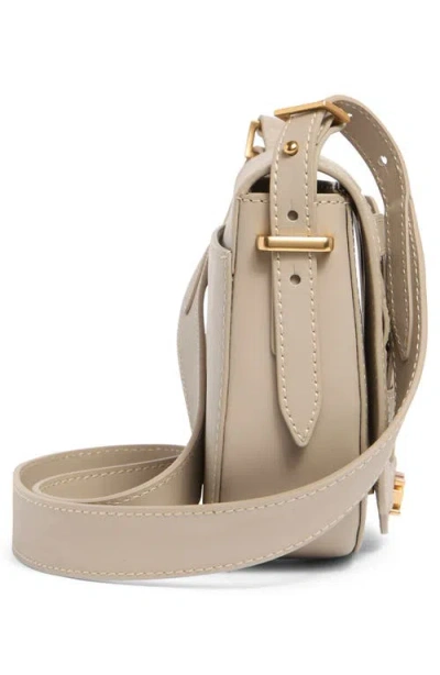 Sam Edelman Small Bay Leather Saddle Crossbody Bag