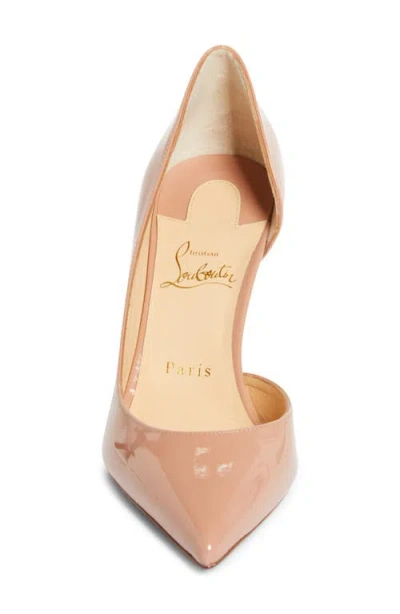 Christian Louboutin Iriza Pointed Toe Half D'orsay Pump