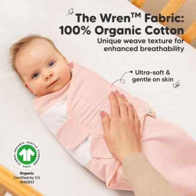 Keababies 3-pack Soothe (wren) Swaddle Wraps