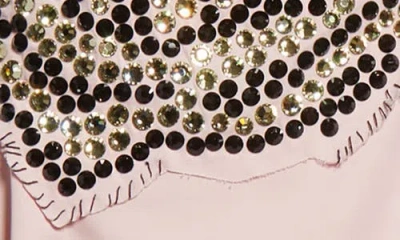 Marni Embellished Balloon Fit & Flare Taffeta Midi Dress