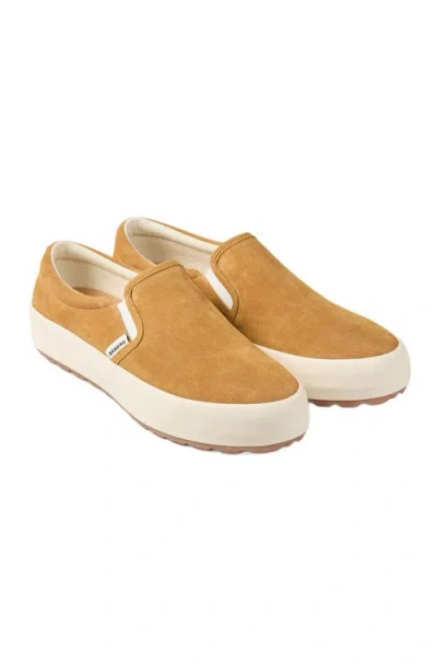Sandro Split Leather Slip-ons