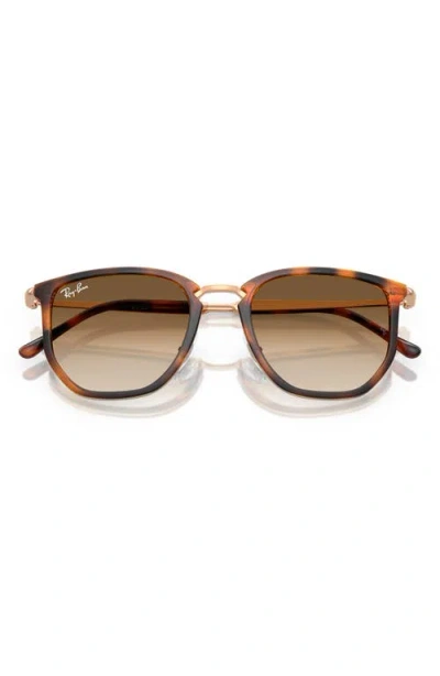 Ray Ban Ray-ban 53mm Gradient Irregular Sunglasses